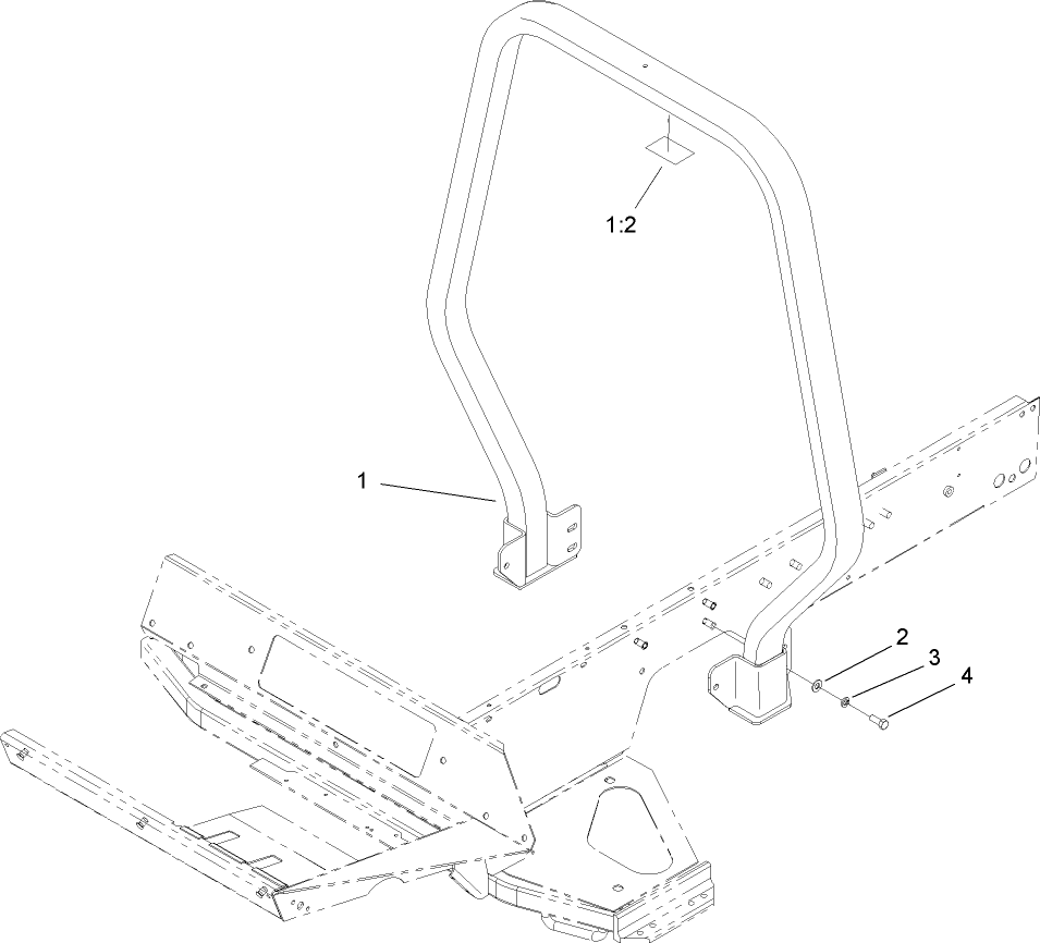 Roll-Over-Protection-System Assembly