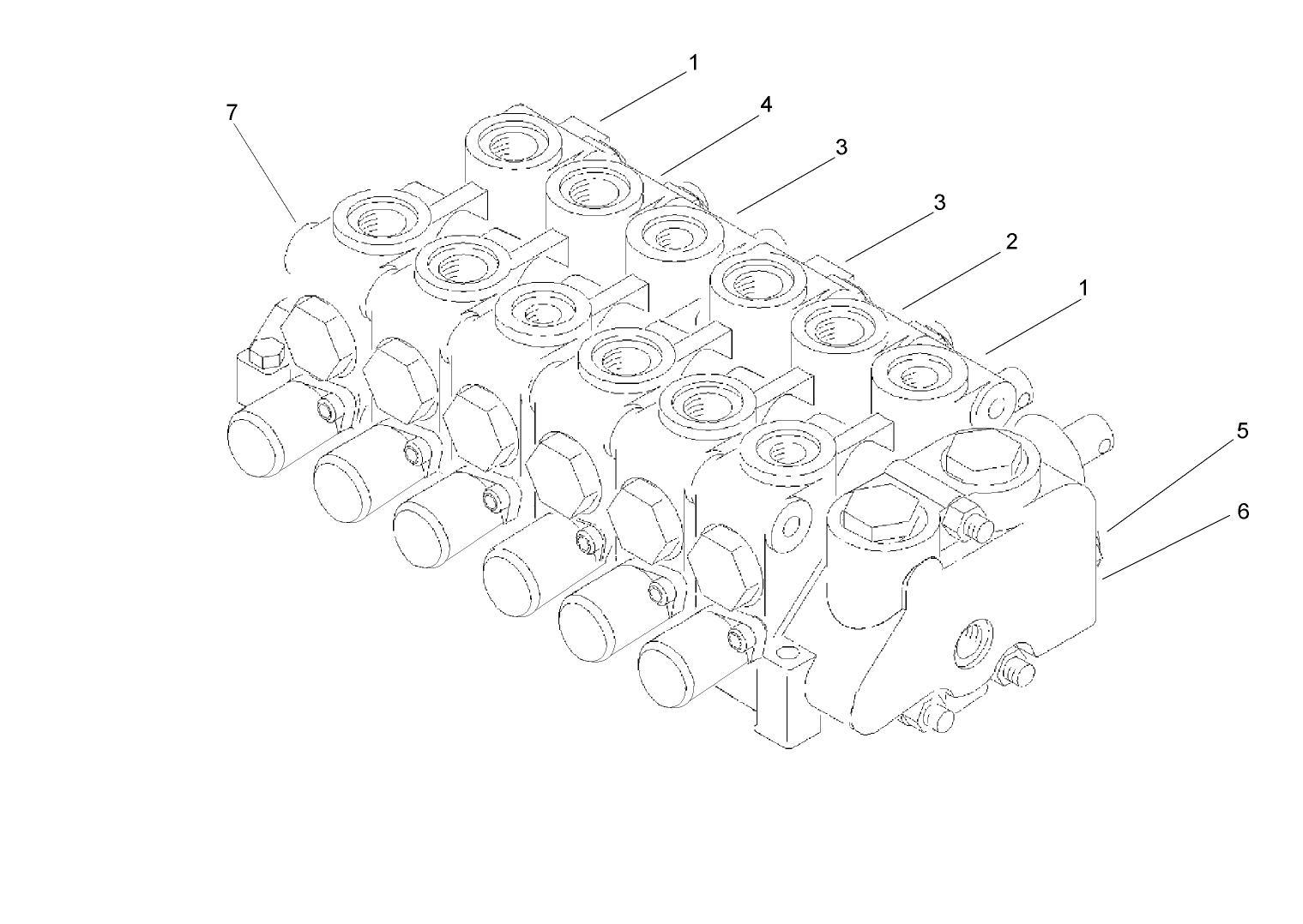 Hydraulic Valve Assembly 108-5680