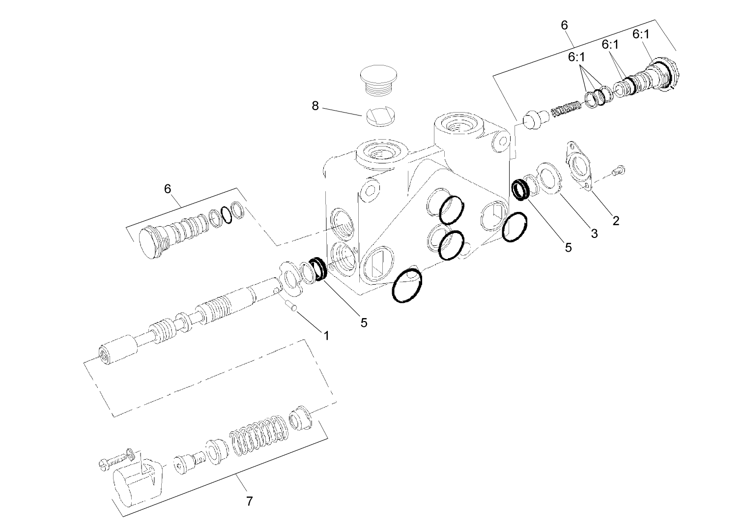 Valve Section Assembly No. 108-5697