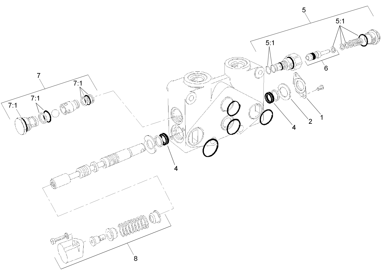 Valve Section Assembly No. 108-5695