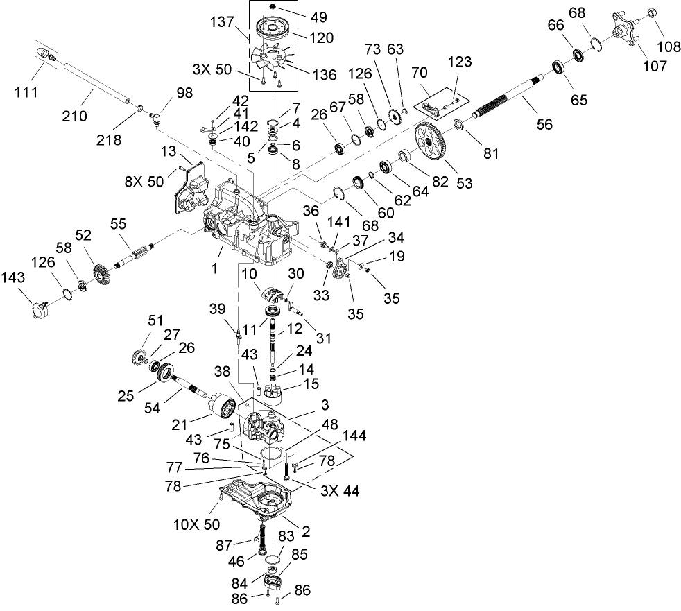 LH Hydro Assembly No. 108-8507