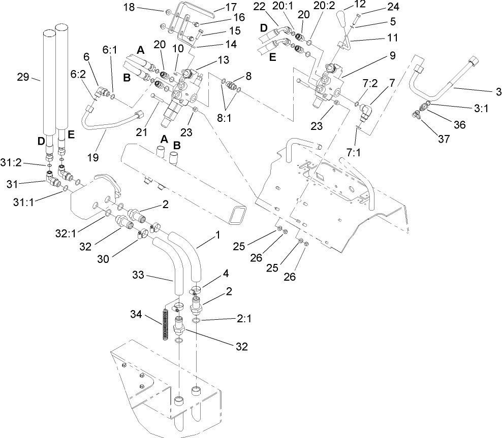 Hydraulic Valve Assembly