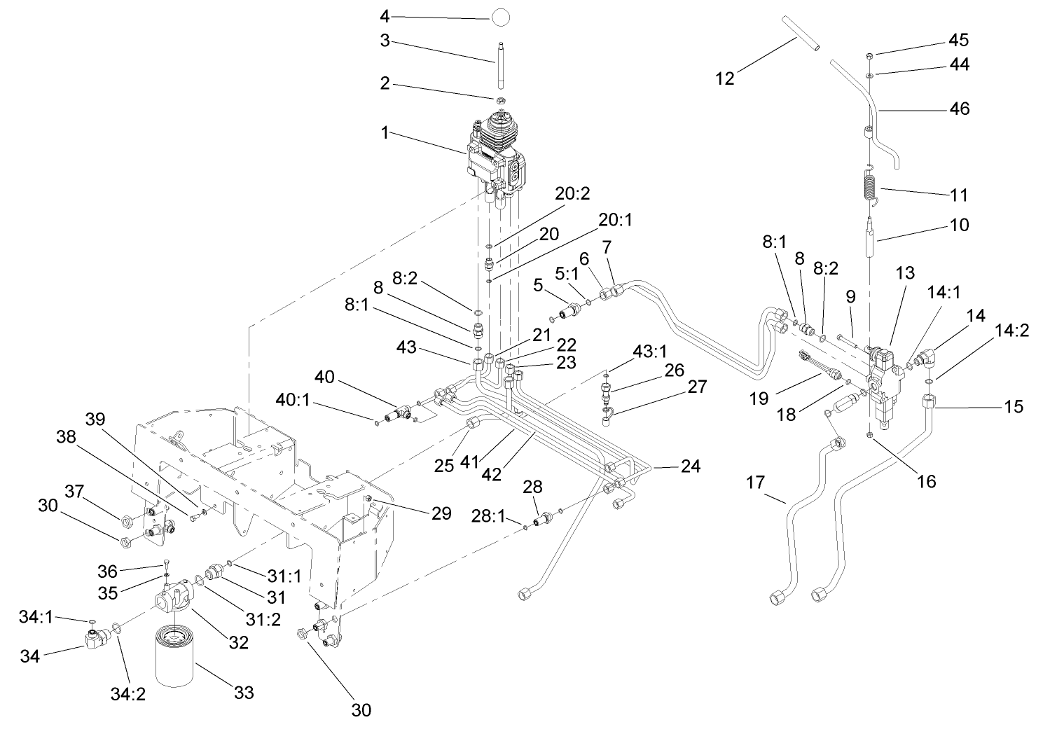 Principal Hydraulic Assembly
