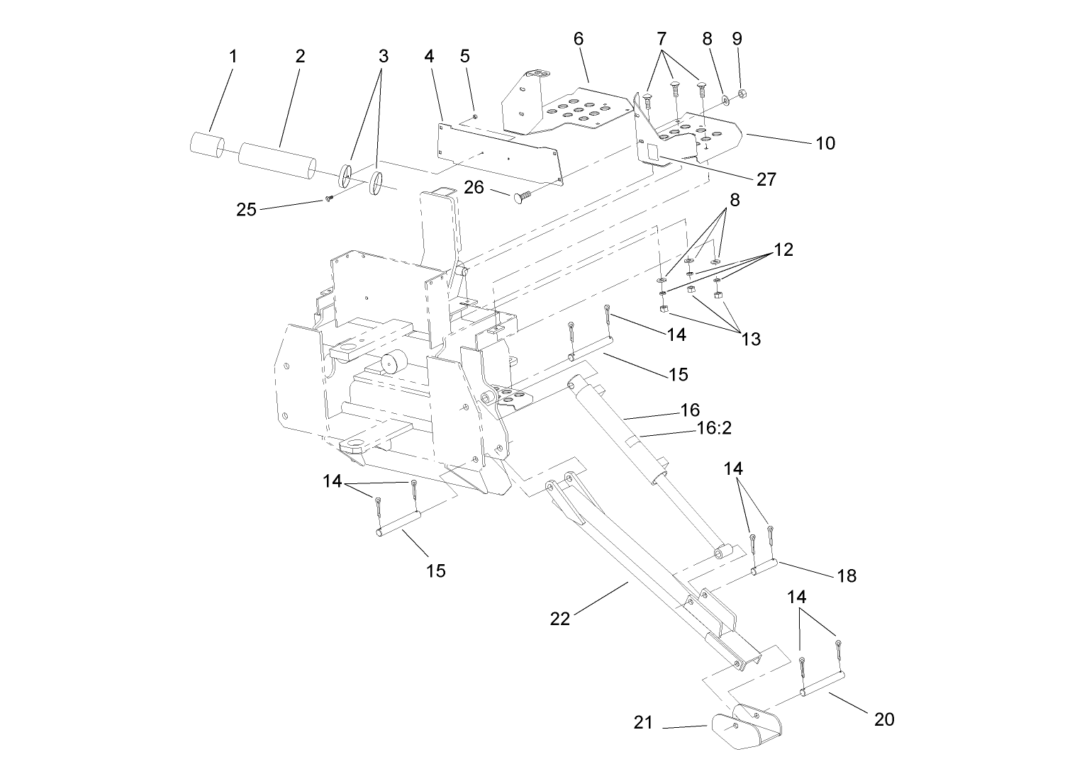 Stabilizer Leg Assembly
