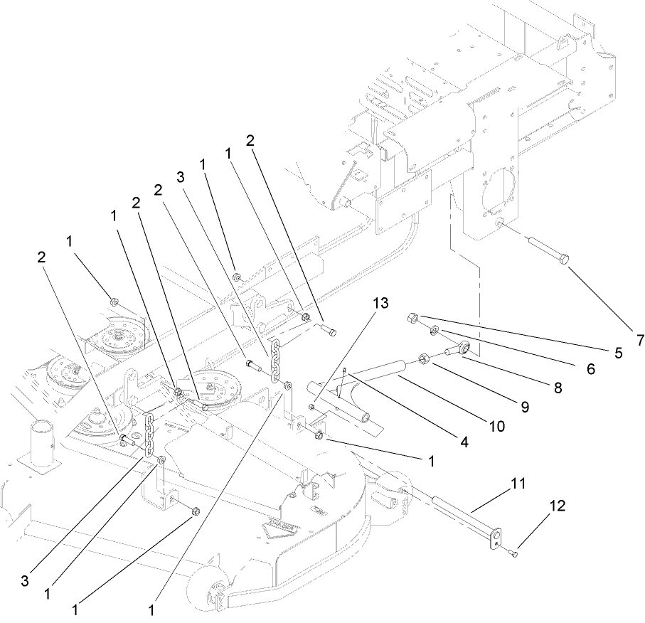 Deck Connection Assembly