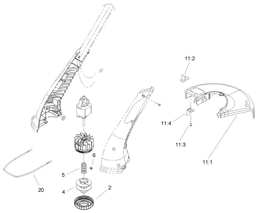 Spool and Shield Assembly