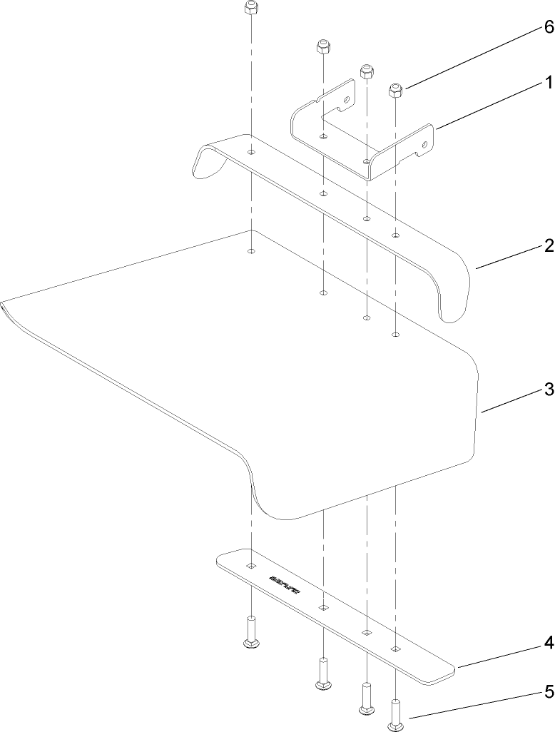 Deflector Assembly No. 108-8591