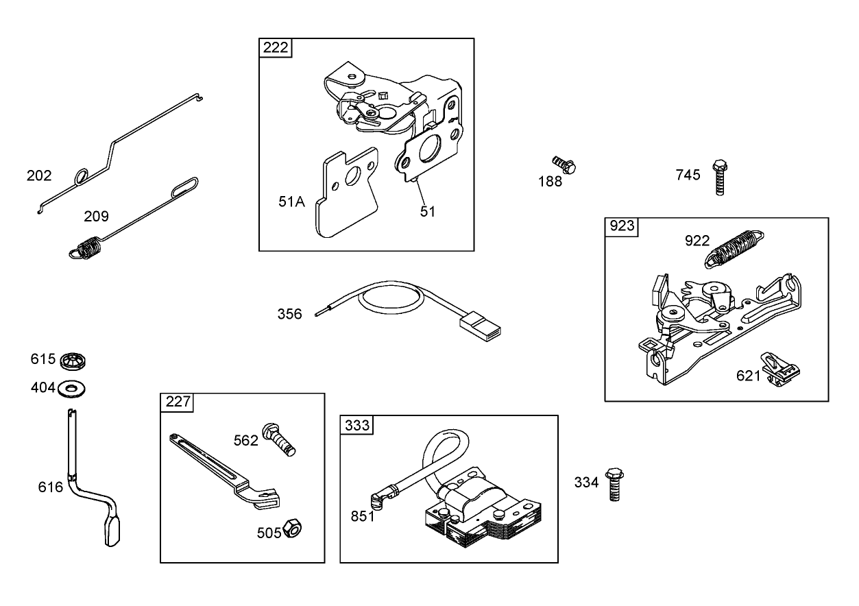 Governor Assembly  Briggs and Stratton 122672-0192-E1