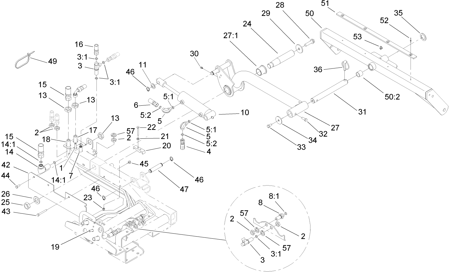 Rear Lift Arm Assembly