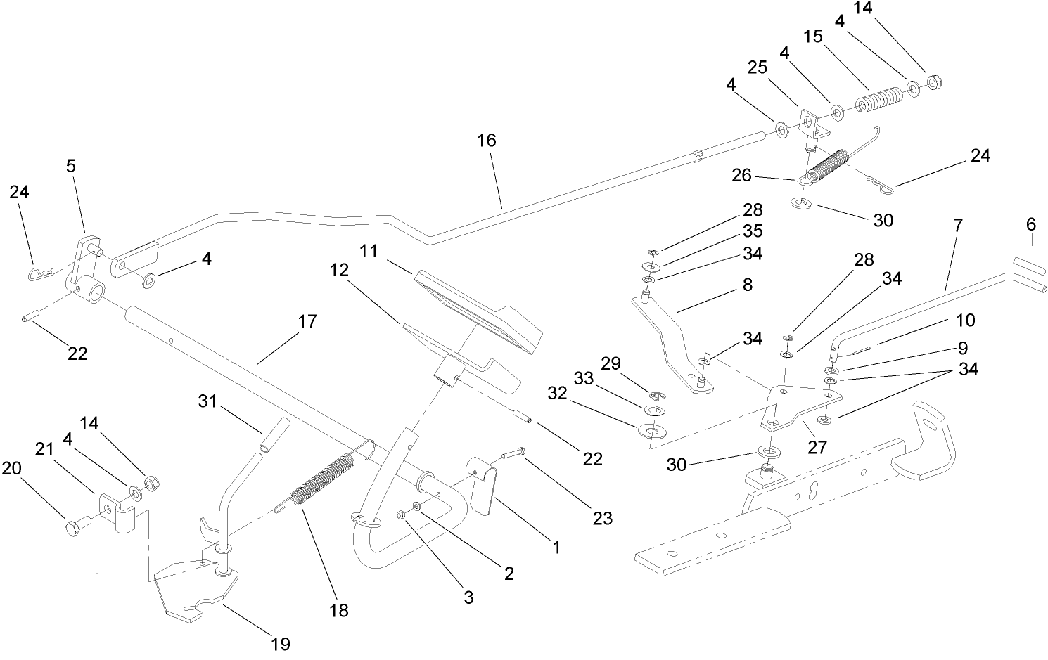 Operation, Brake and Bypass Assembly