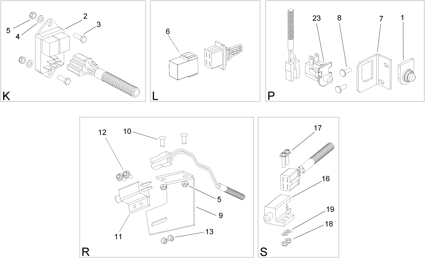 Electrical Switch No. 3 Assembly