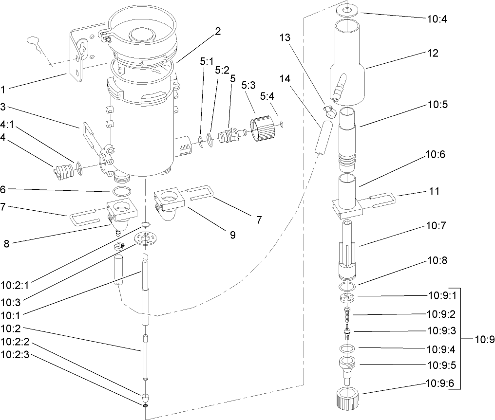Chemical Mixer Assembly No. 107-2194  For use on Mixer's 2005 and after