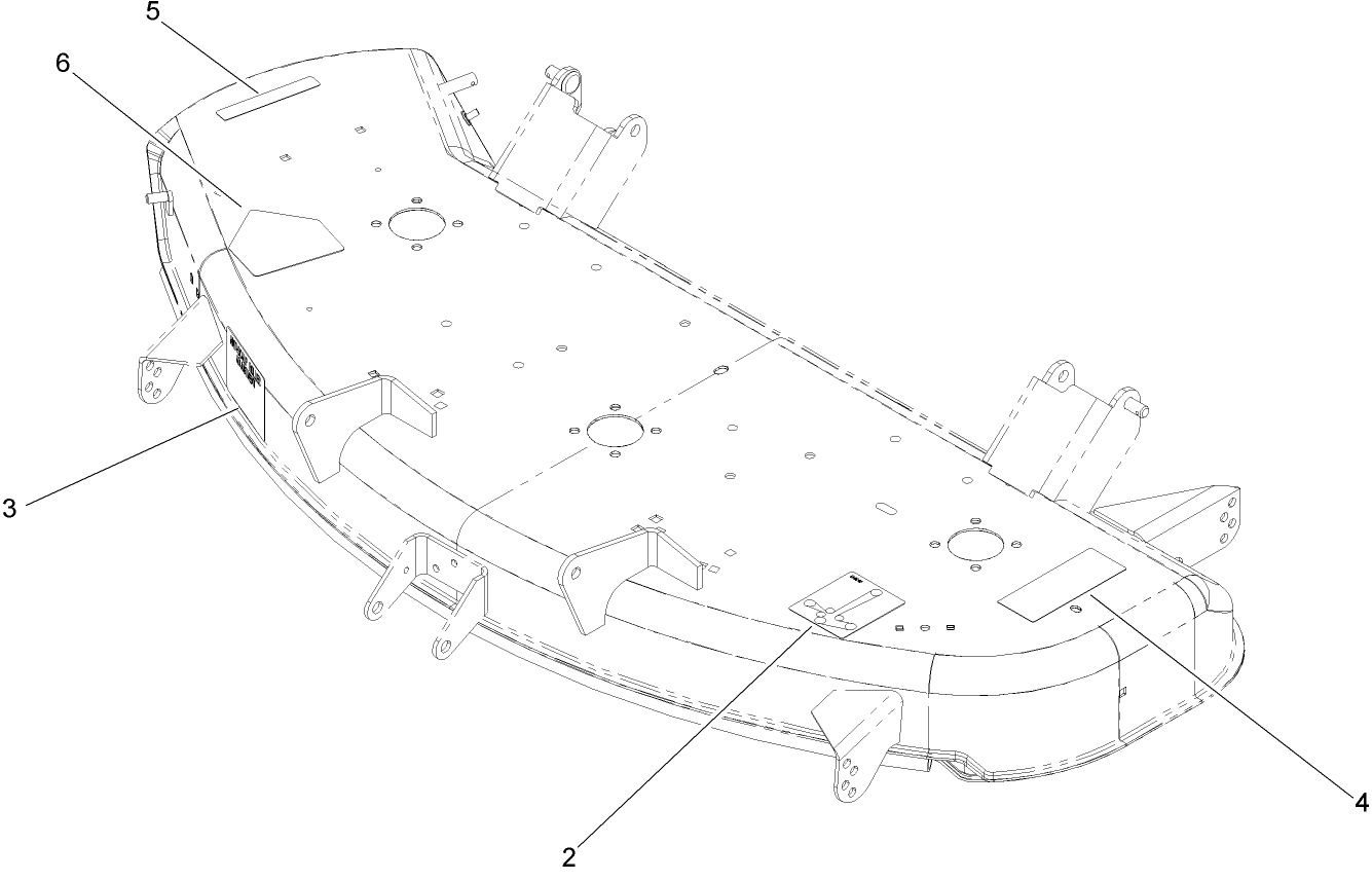 Deck Assembly No. 108-7174