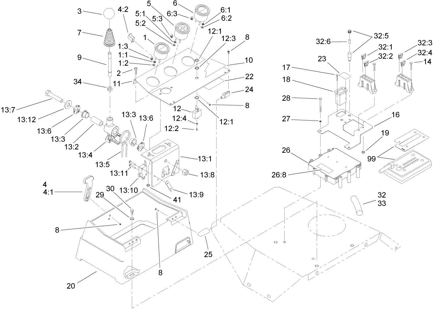 Control Console Assembly