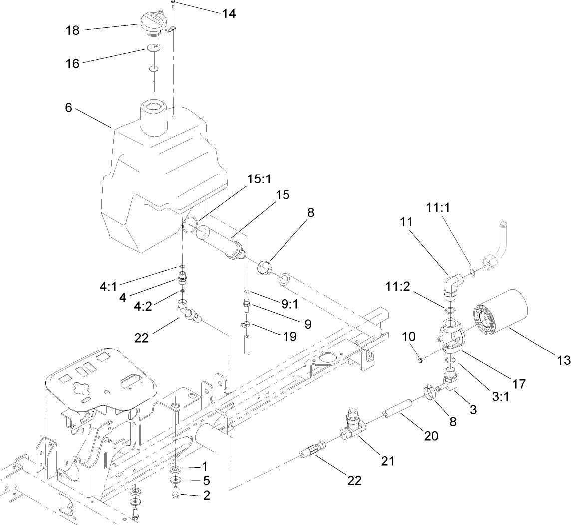 Hydraulic Tank Assembly