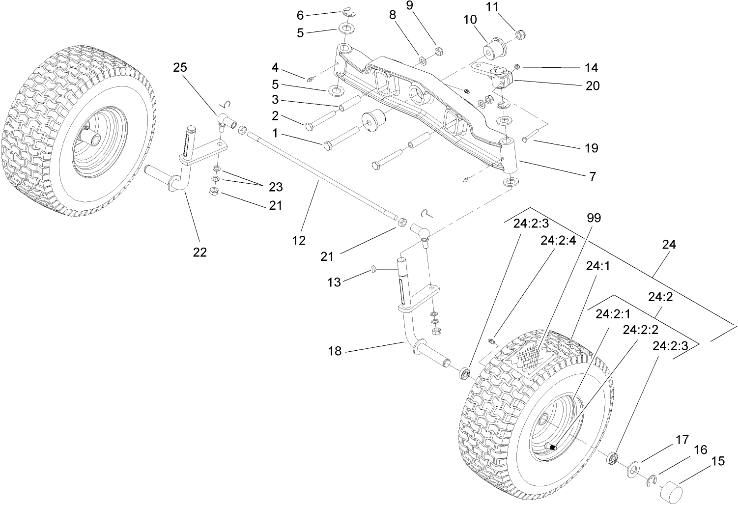 Front Axle Assembly