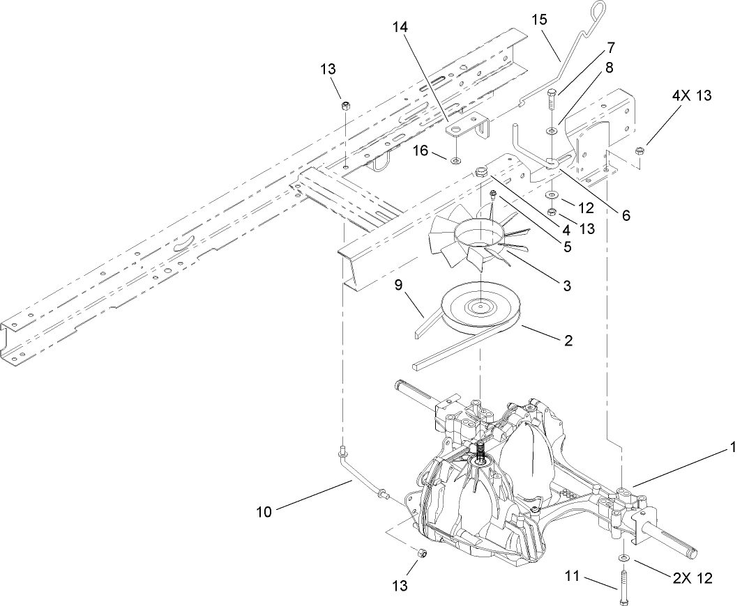 Hydro Transaxle Assembly
