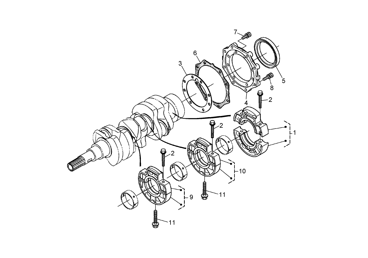 Main Bearing Case Assembly