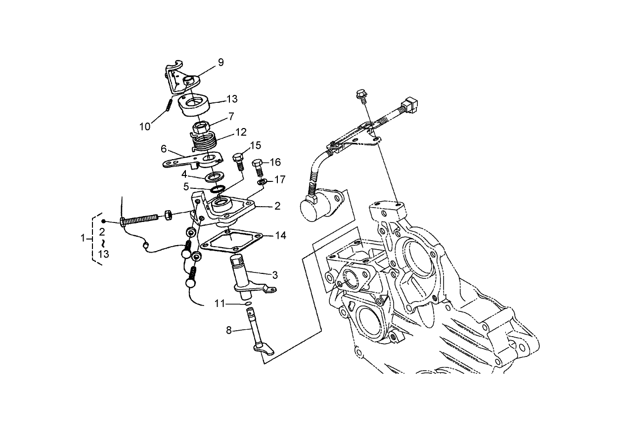 Speed Control Plate Assembly