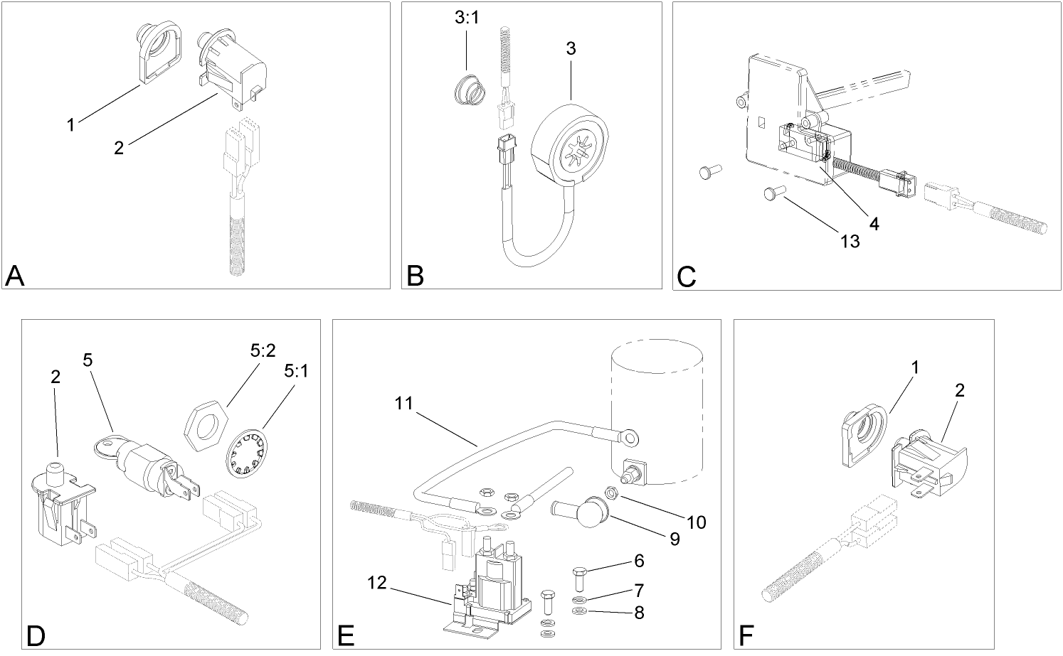 Electrical Switch Assembly No. 1