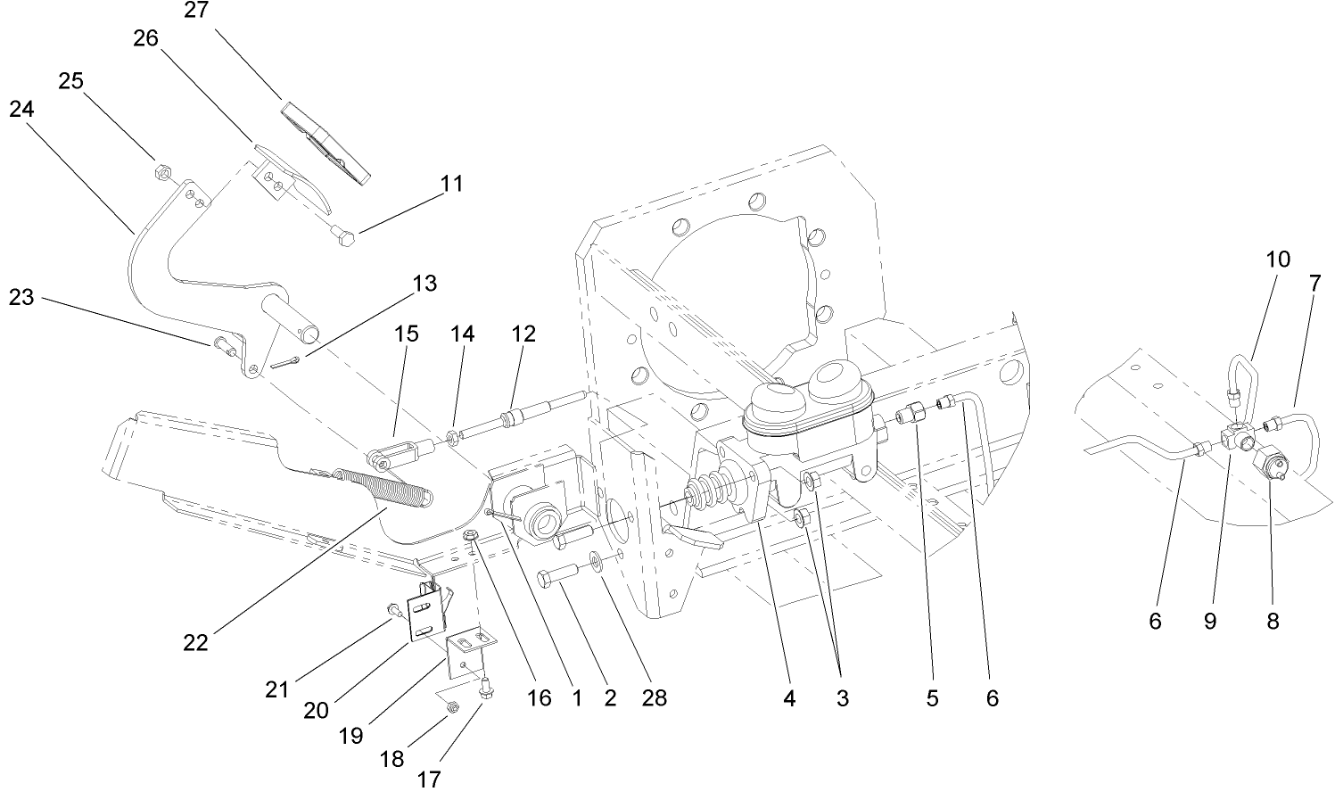 Service Brake Assembly