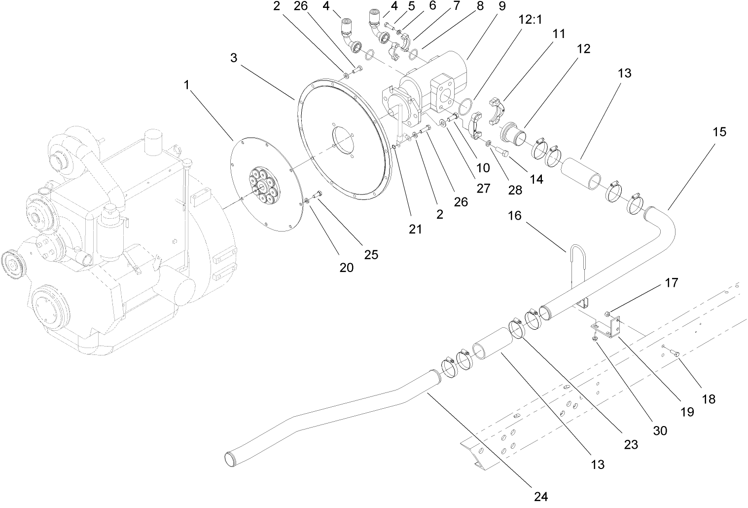 Hydraulic Pump Plate Assembly