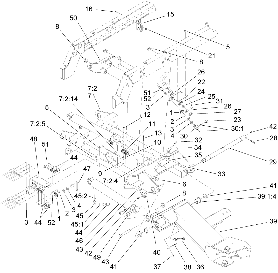 Wing Deck Lift Assembly