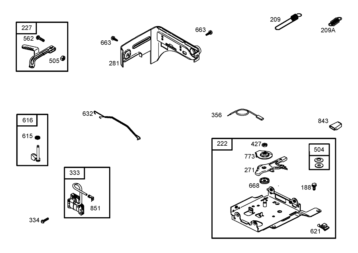 Governor Assembly  Briggs and Stratton 126302-0245-E1