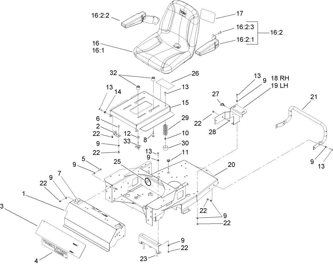 Parts – TimeCutter ZX525 Riding Mower | Toro