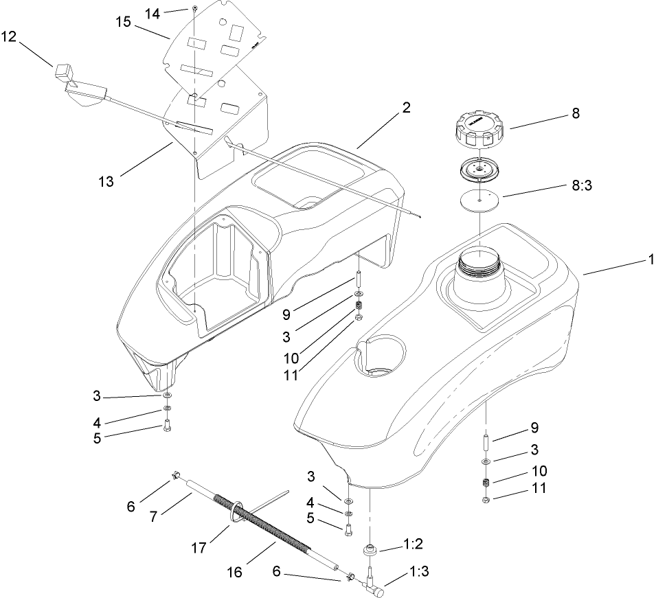 Parts – TimeCutter ZX525 Riding Mower | Toro