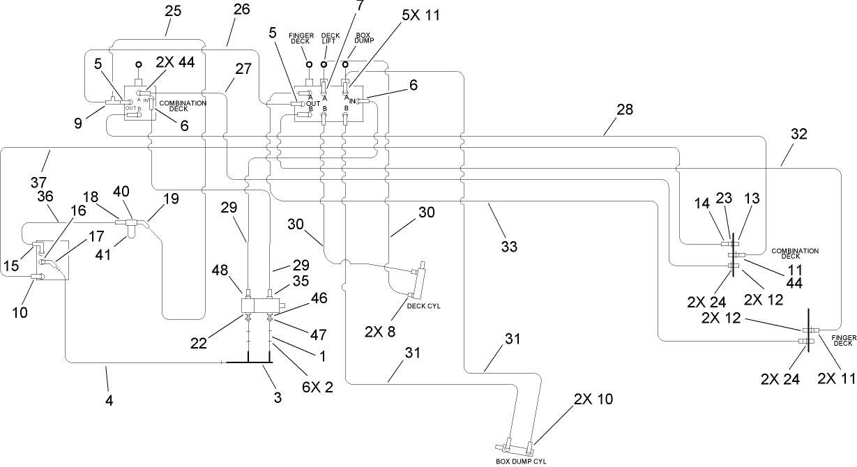 Hydraulic Schematic Assembly