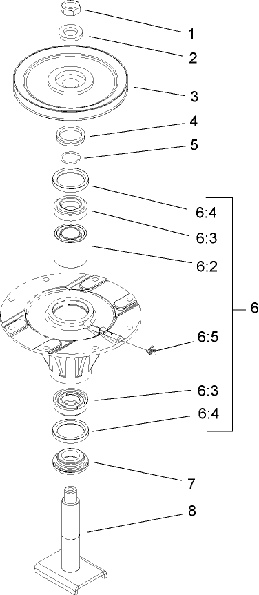 Spindle Assembly No. 108-1957
