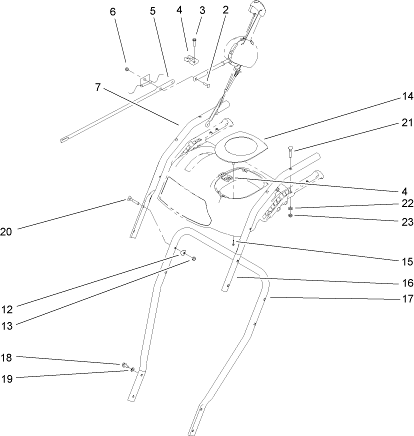 Handle and Control Assembly