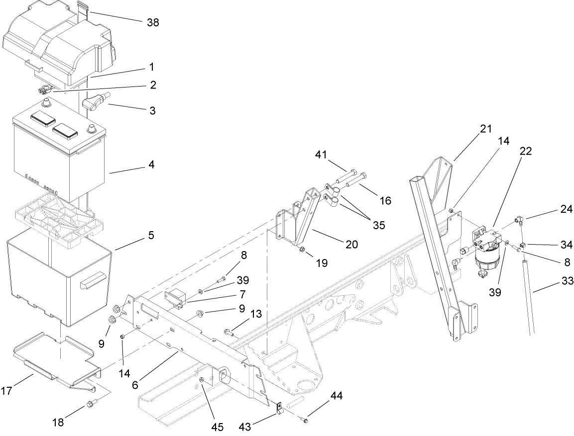 Battery Installation Assembly