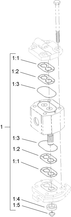 Hydraulic Motor Assembly No. 100-6426