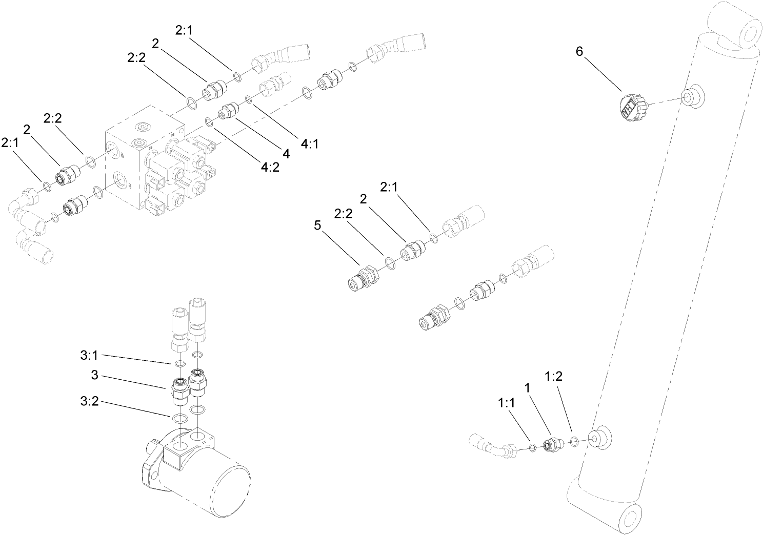 Hydraulic Fitting Assembly