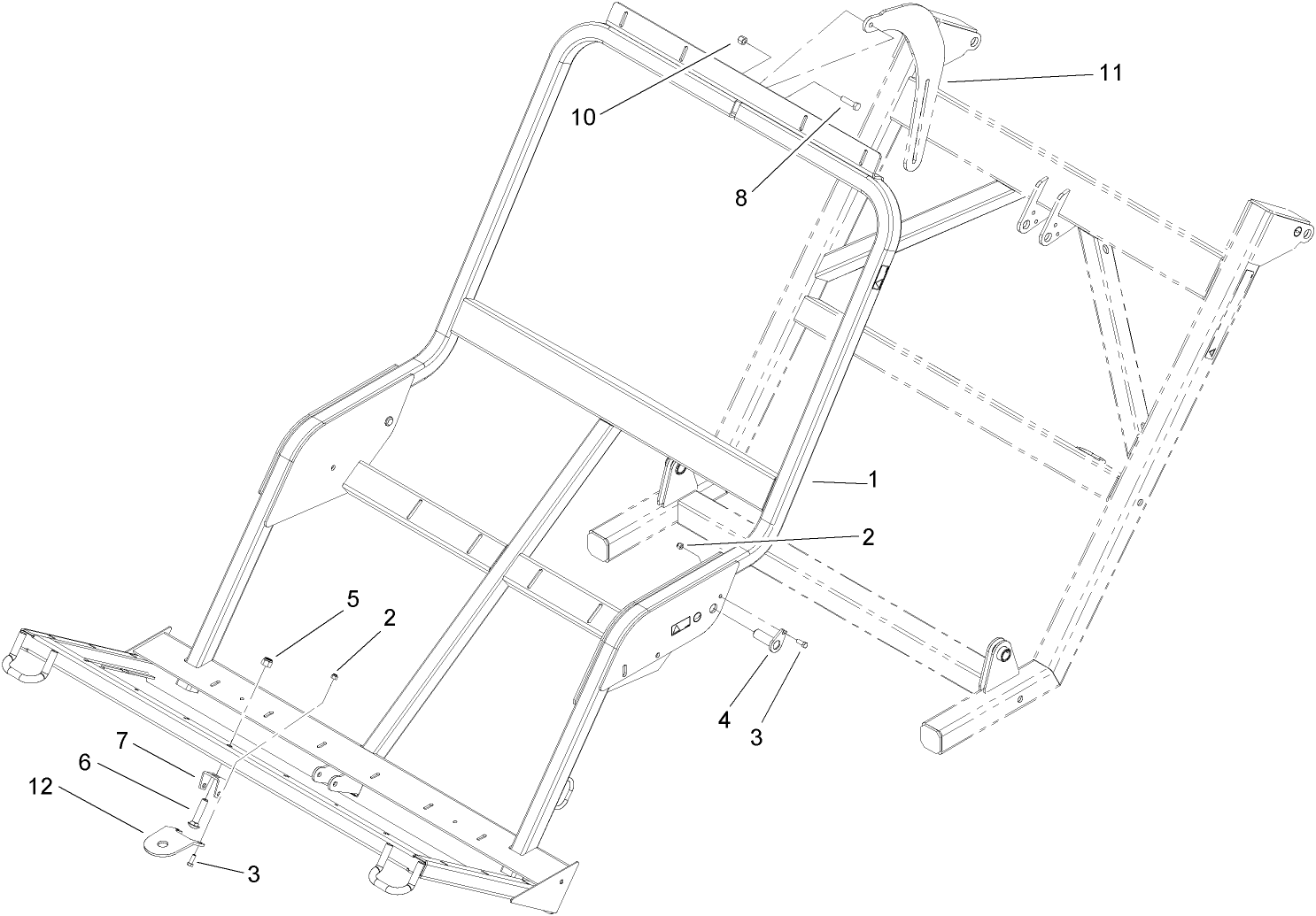 Saddle Frame Assembly