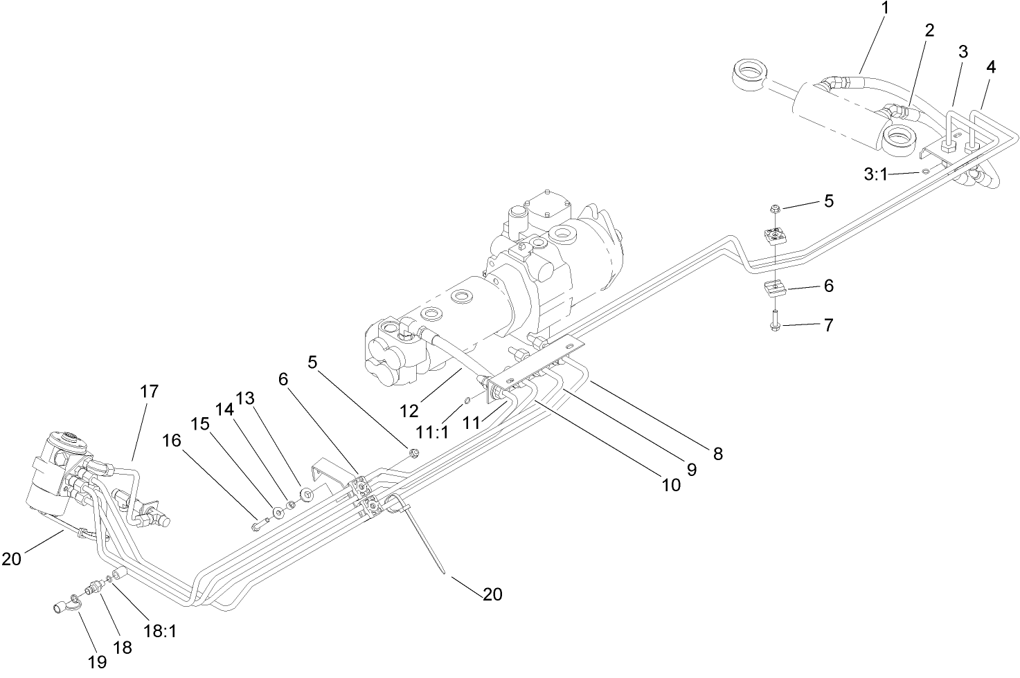 Steering Hydraulic Assembly