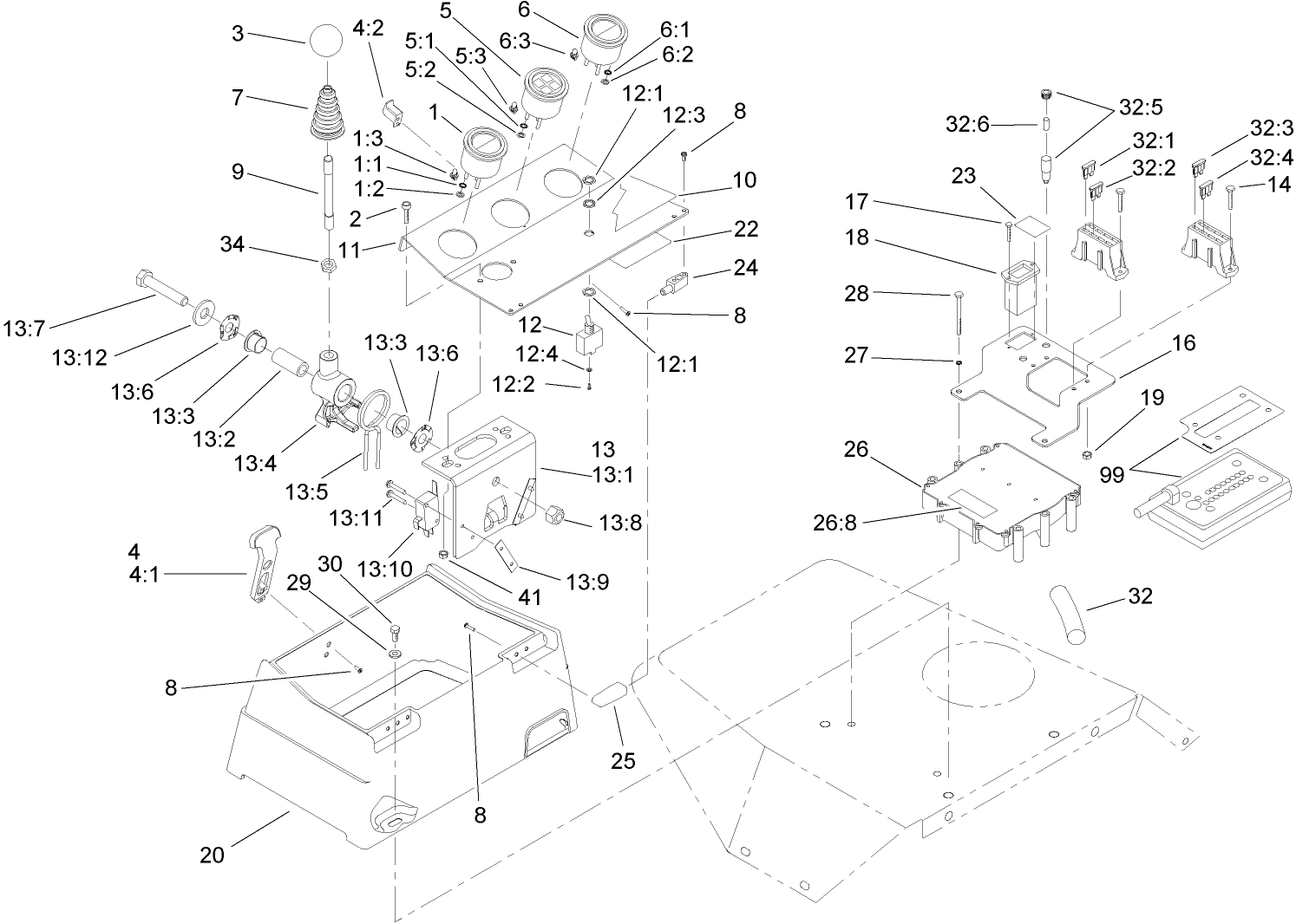 Control Console Assembly