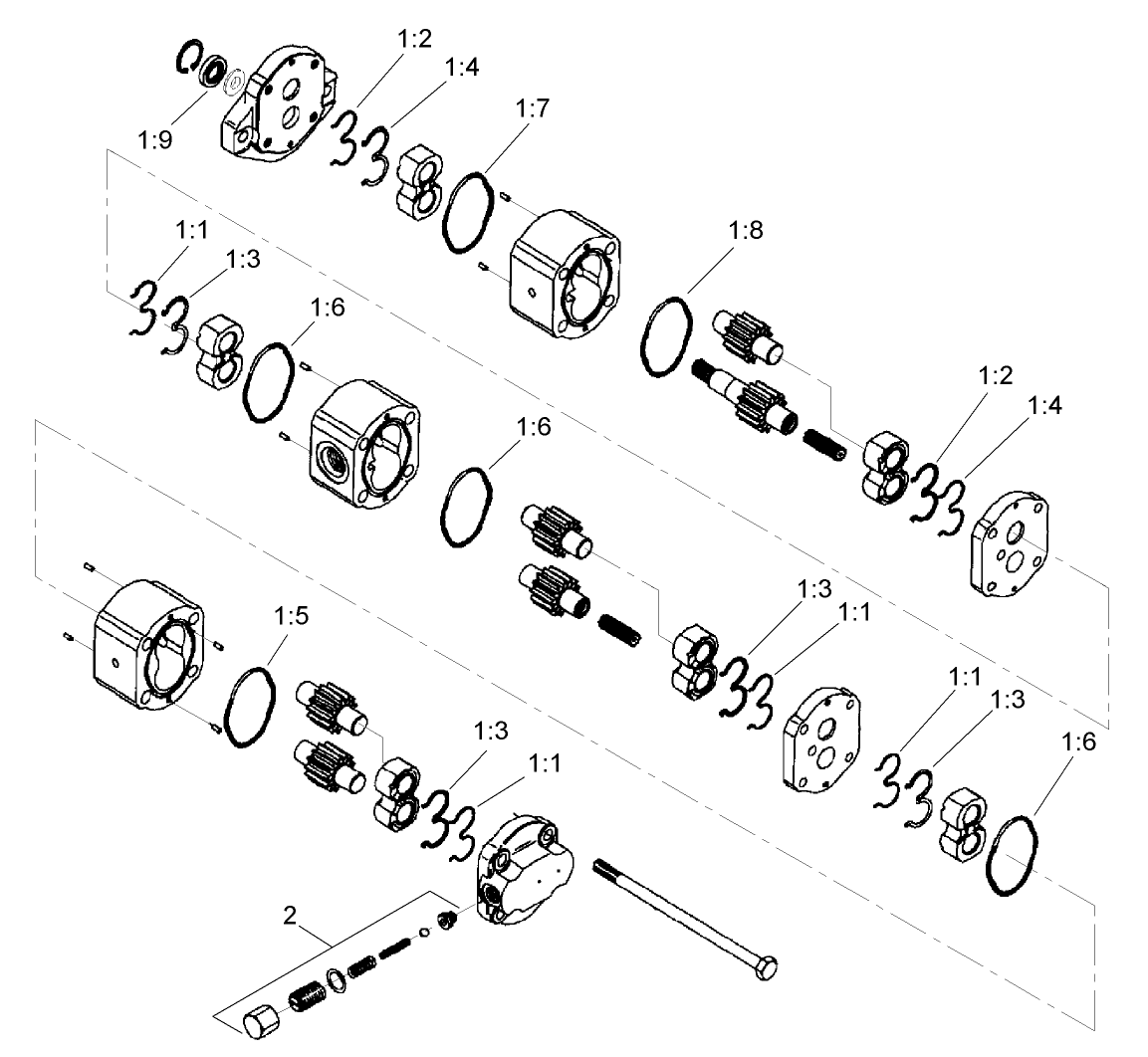 Gear Pump Assembly No. 107-2380