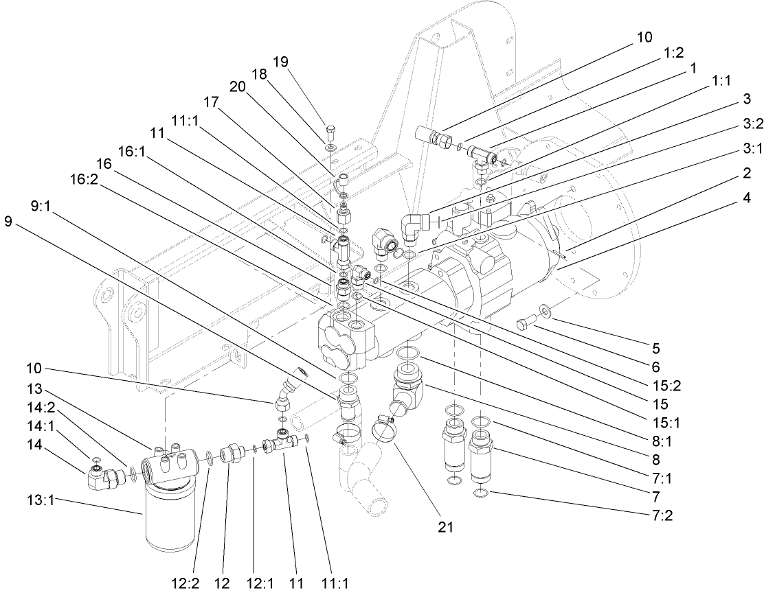 Pump and Filter Installation Assembly