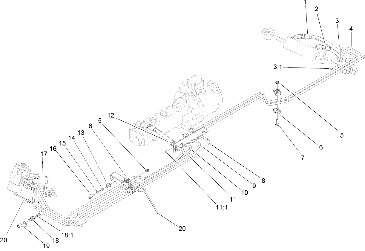 Steering Hydraulic Assembly