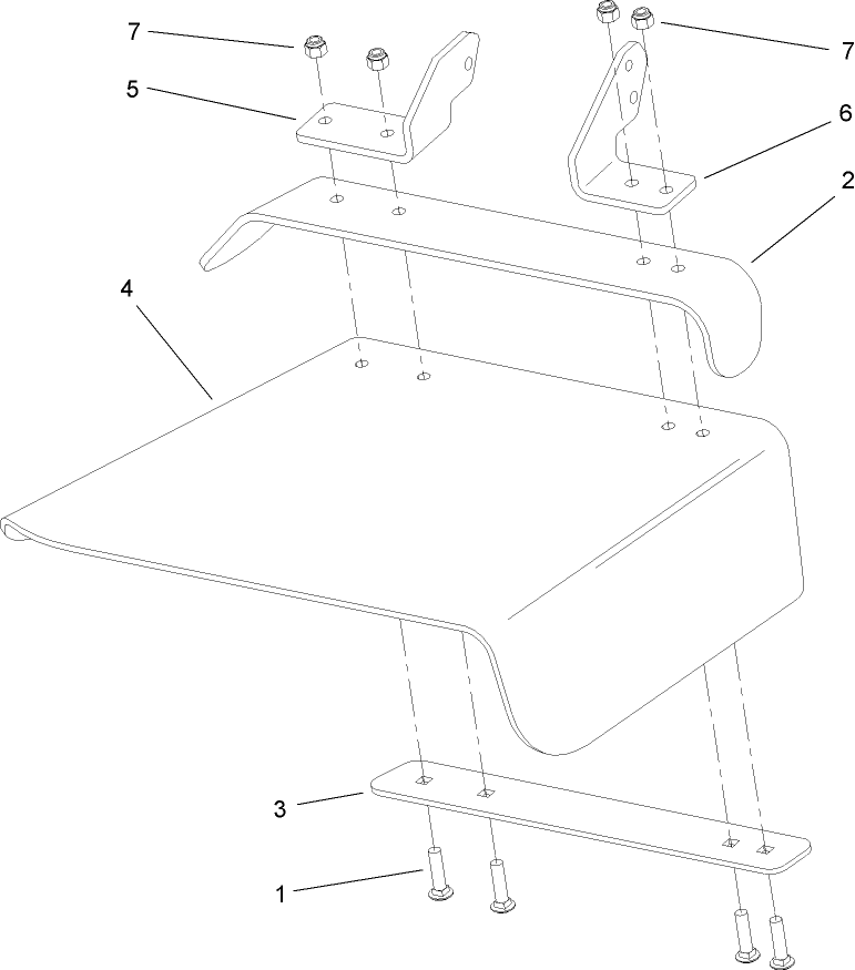 Rubber Deflector Assembly No. 108-2792
