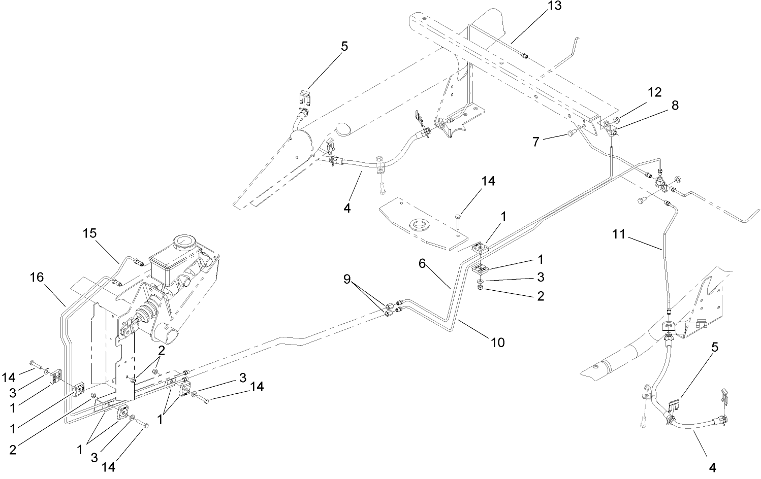 Hydraulic Brake Assembly