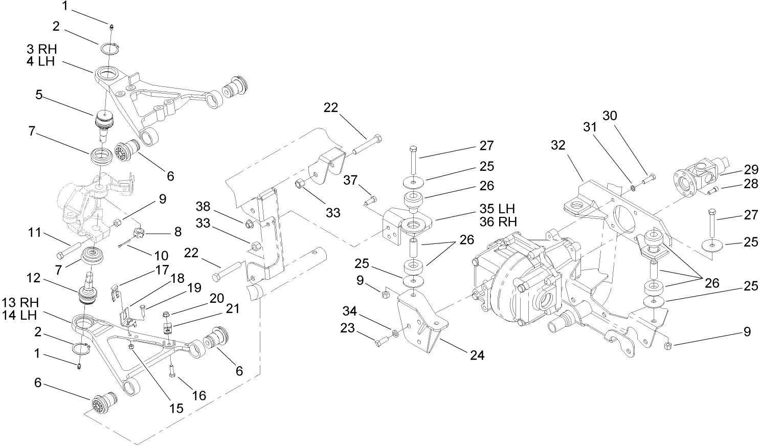 Front Control Arm Assembly