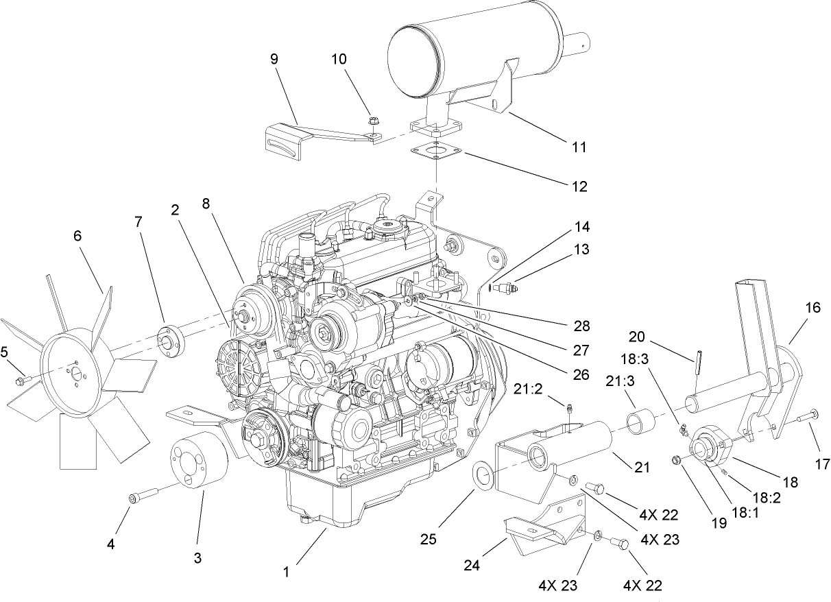 Engine Assembly No. 1