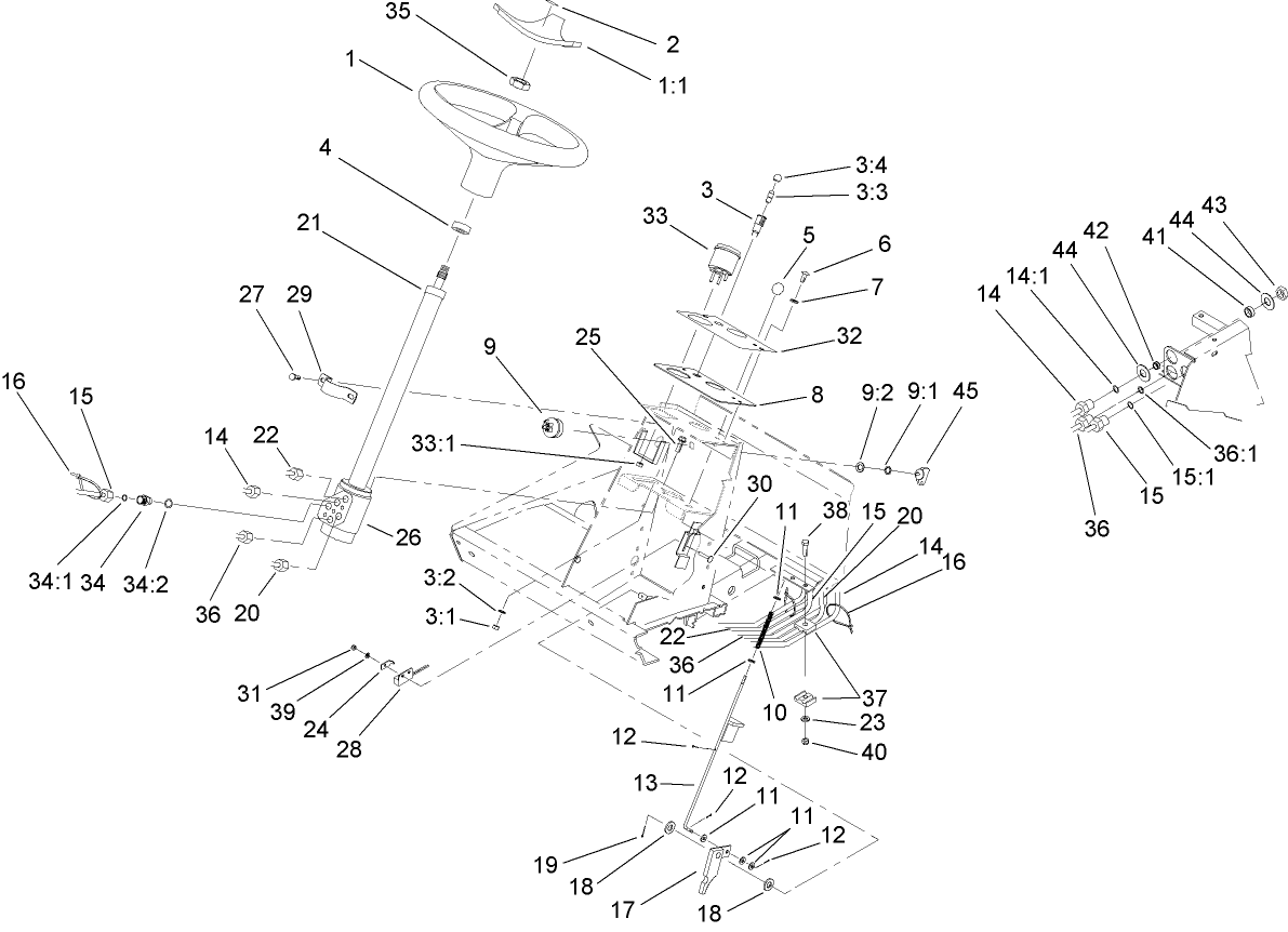 Steering Tower Assembly