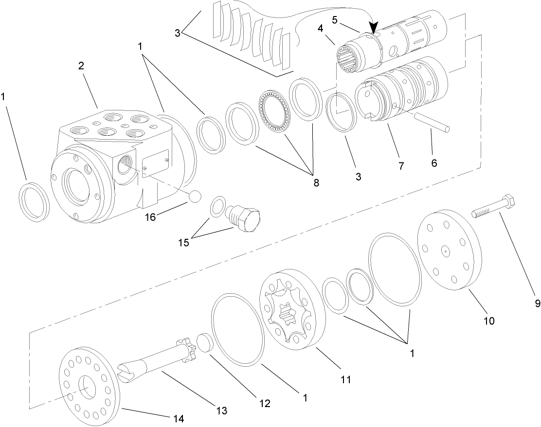 Steering Control Assembly No. 99-8959
