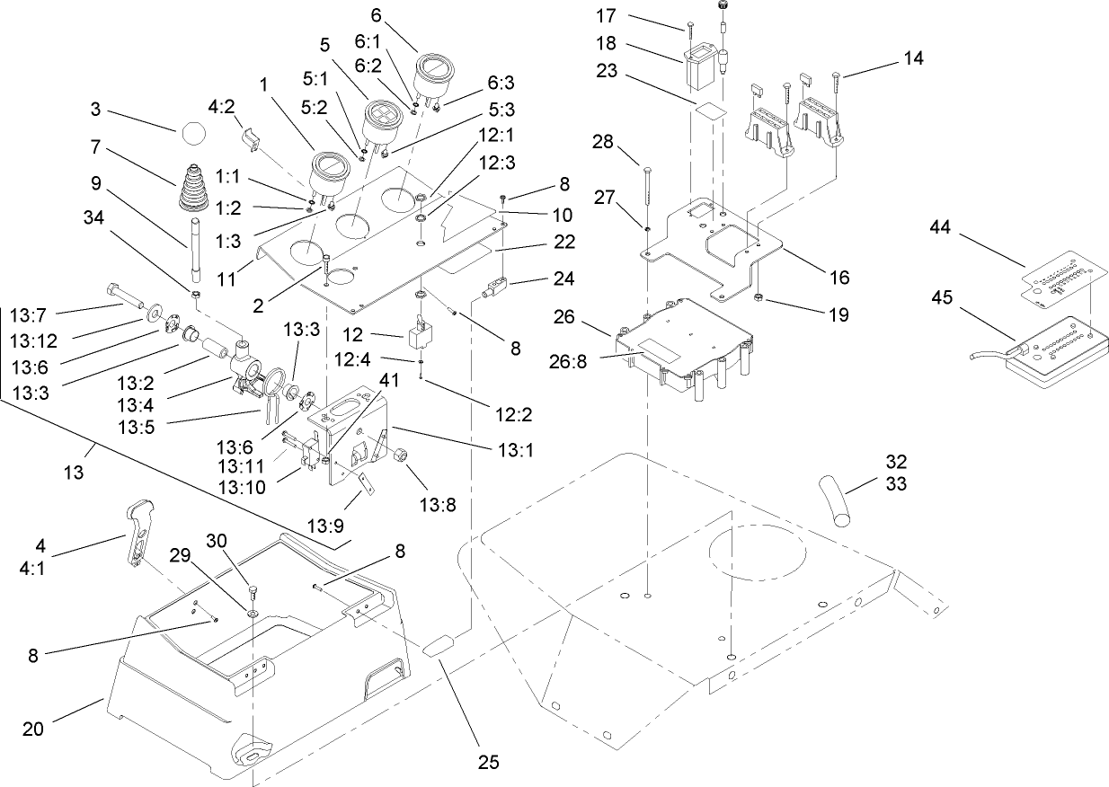 Control Console Assembly