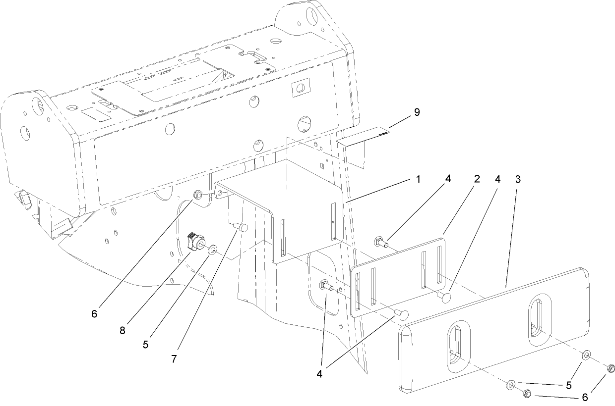 Thigh Support Assembly